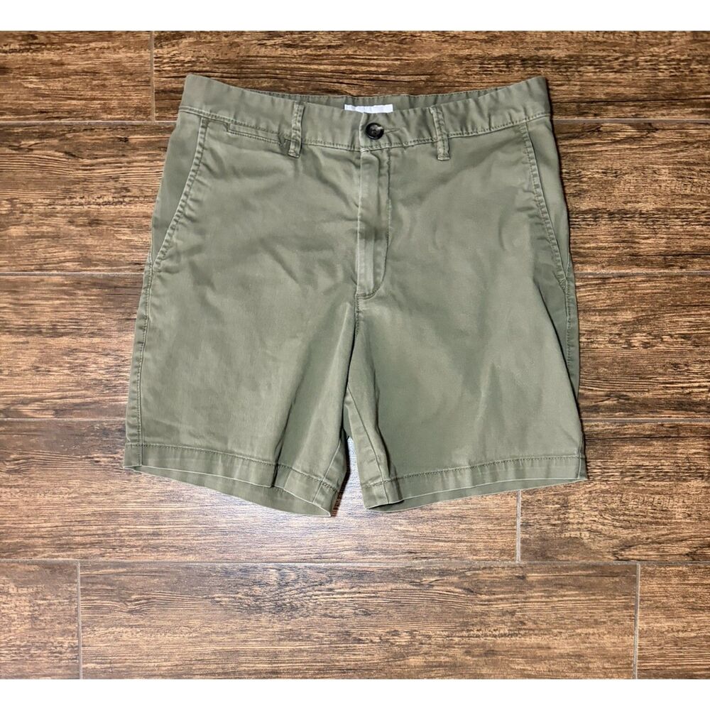 Goodfellow & Co "The Everywear Short" Olive Chino Shorts - 28